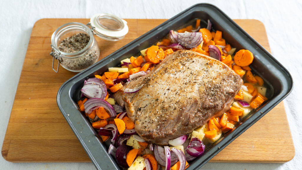 Asado de cerdo al horno