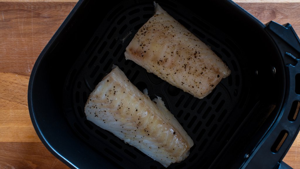 bacalao en freidora de aire