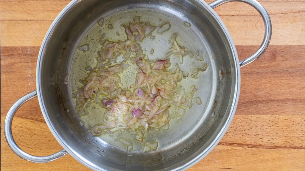 Fregola con calabaza y patatas