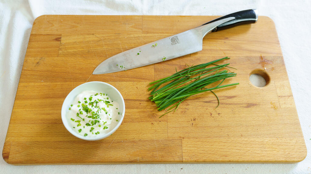 Rollos de caballa rellenos