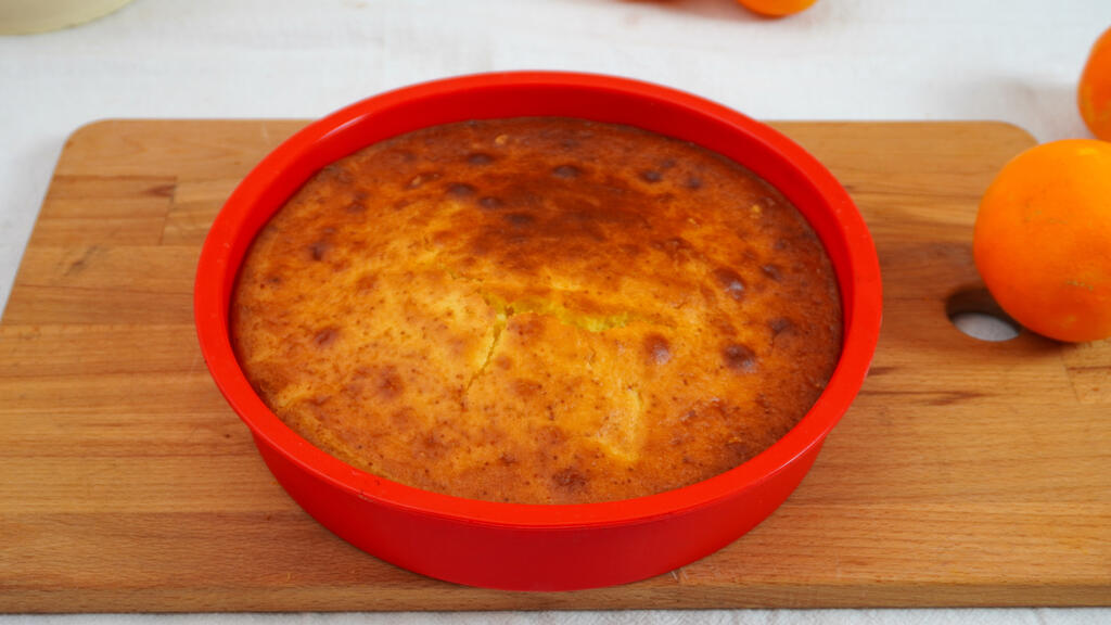 Tarta de ricotta y naranja