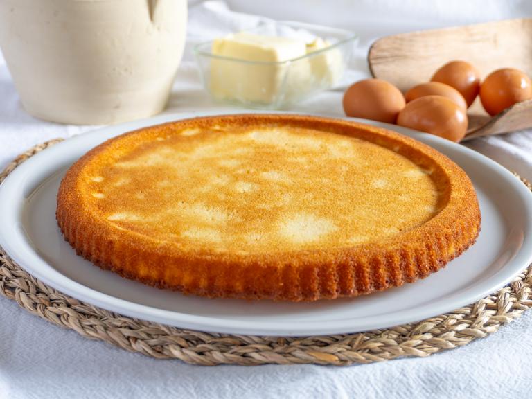 Base moelleuse pour tarte