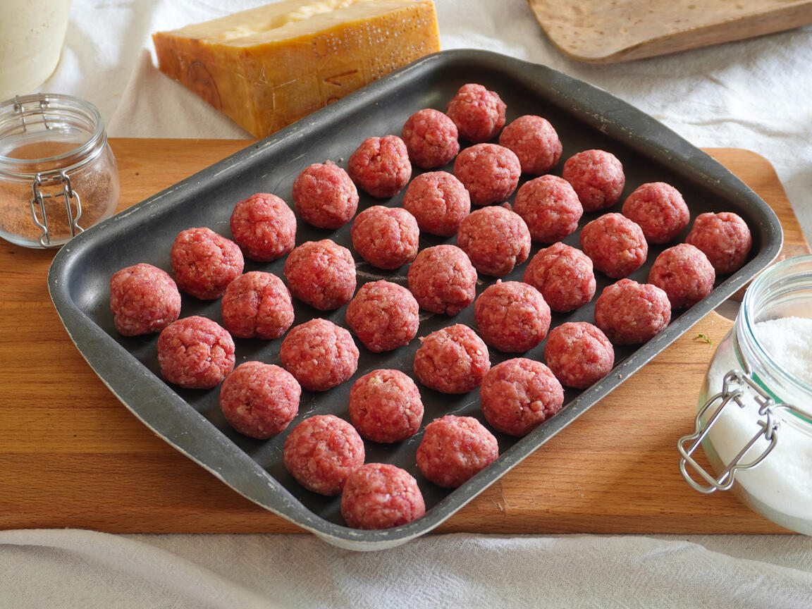 Boulettes de bœuf au Porto - étape 2