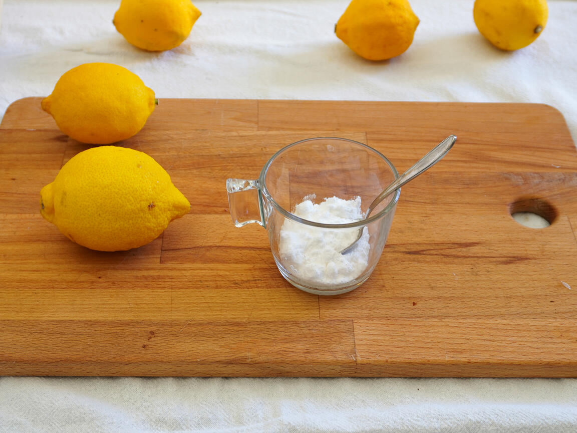 Crêpes au sucre et citron - étape 2