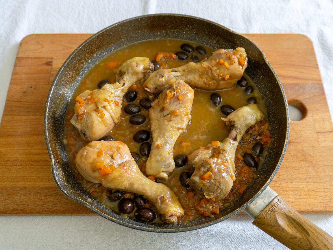 Cuisses de poulet à la bière - étape 5