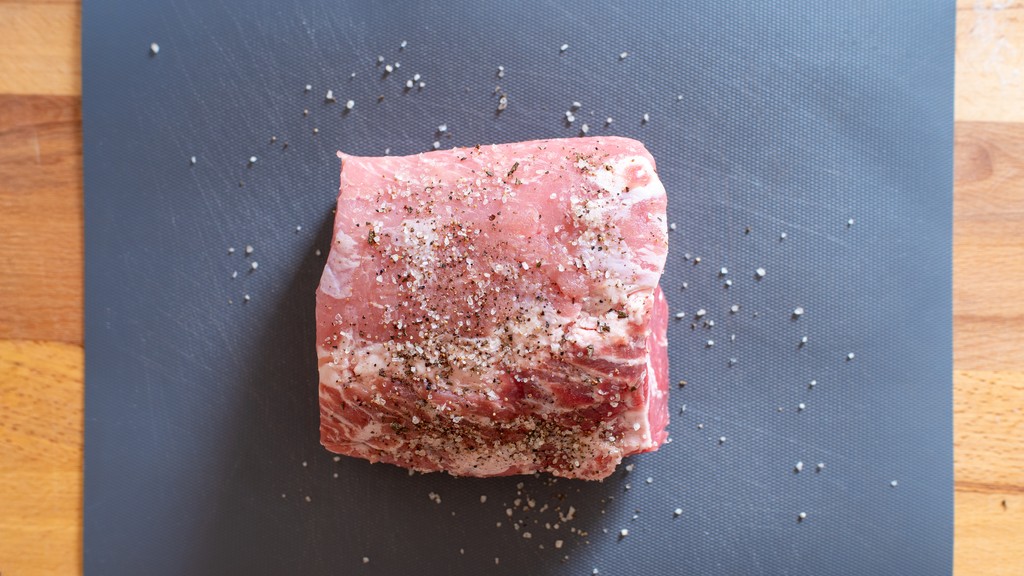 Échine de porc à la bière et à la sauge