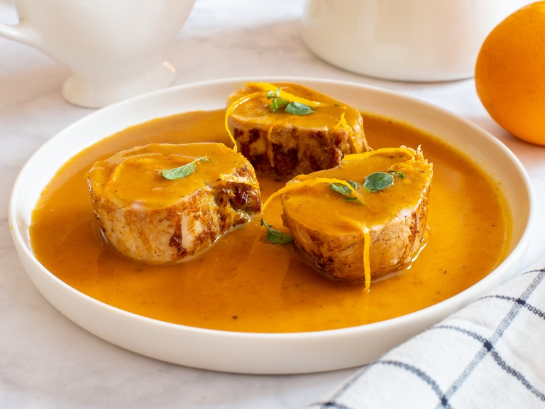 Filet de porc à l’orange