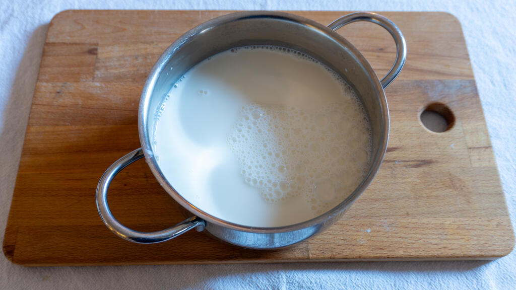 Fiordilatte bolognais - étape 1