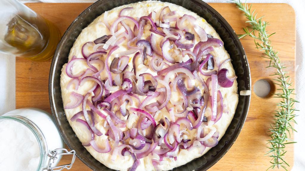 Focaccia aux oignons