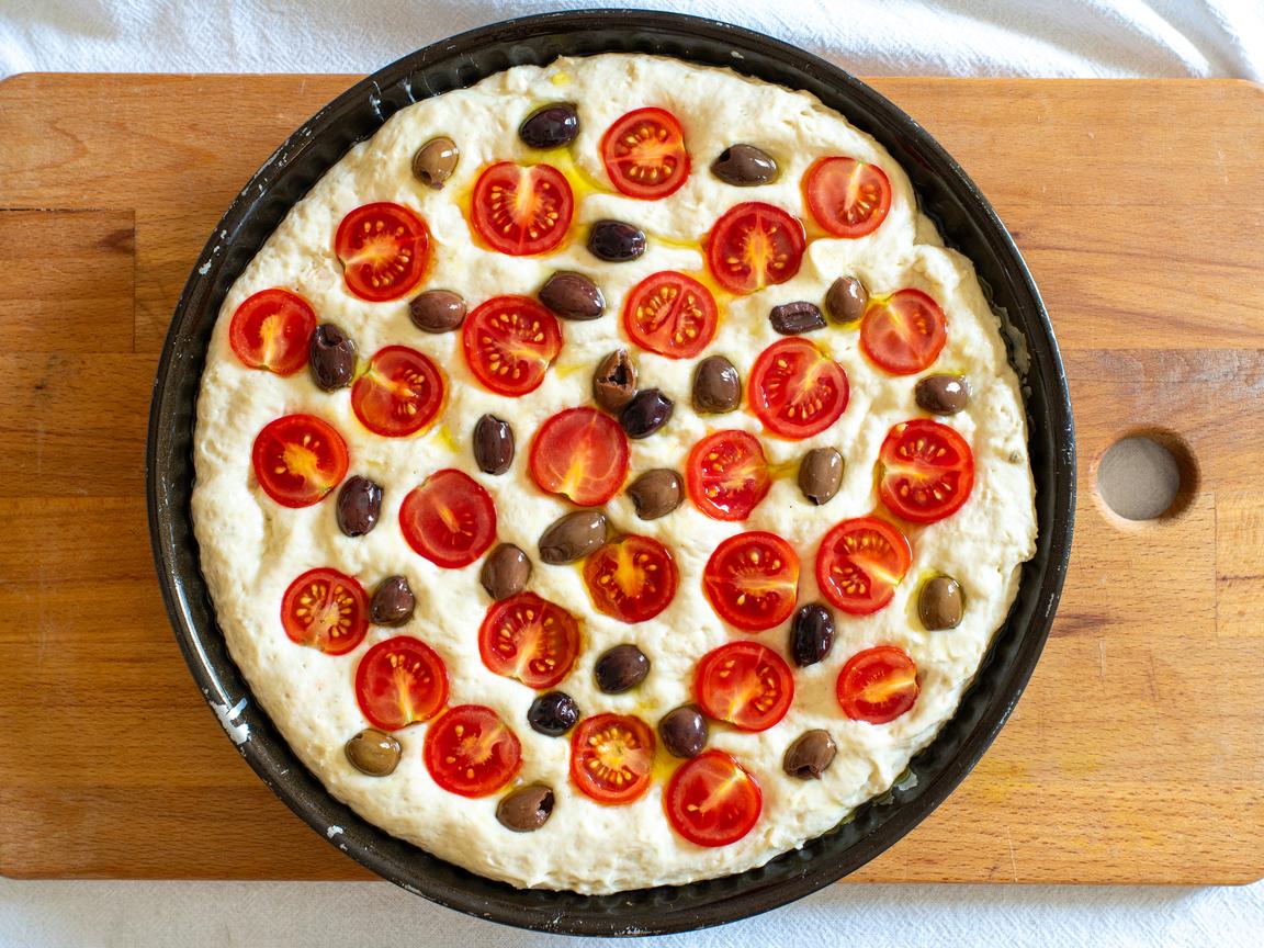 Focaccia de Bari - étape 6