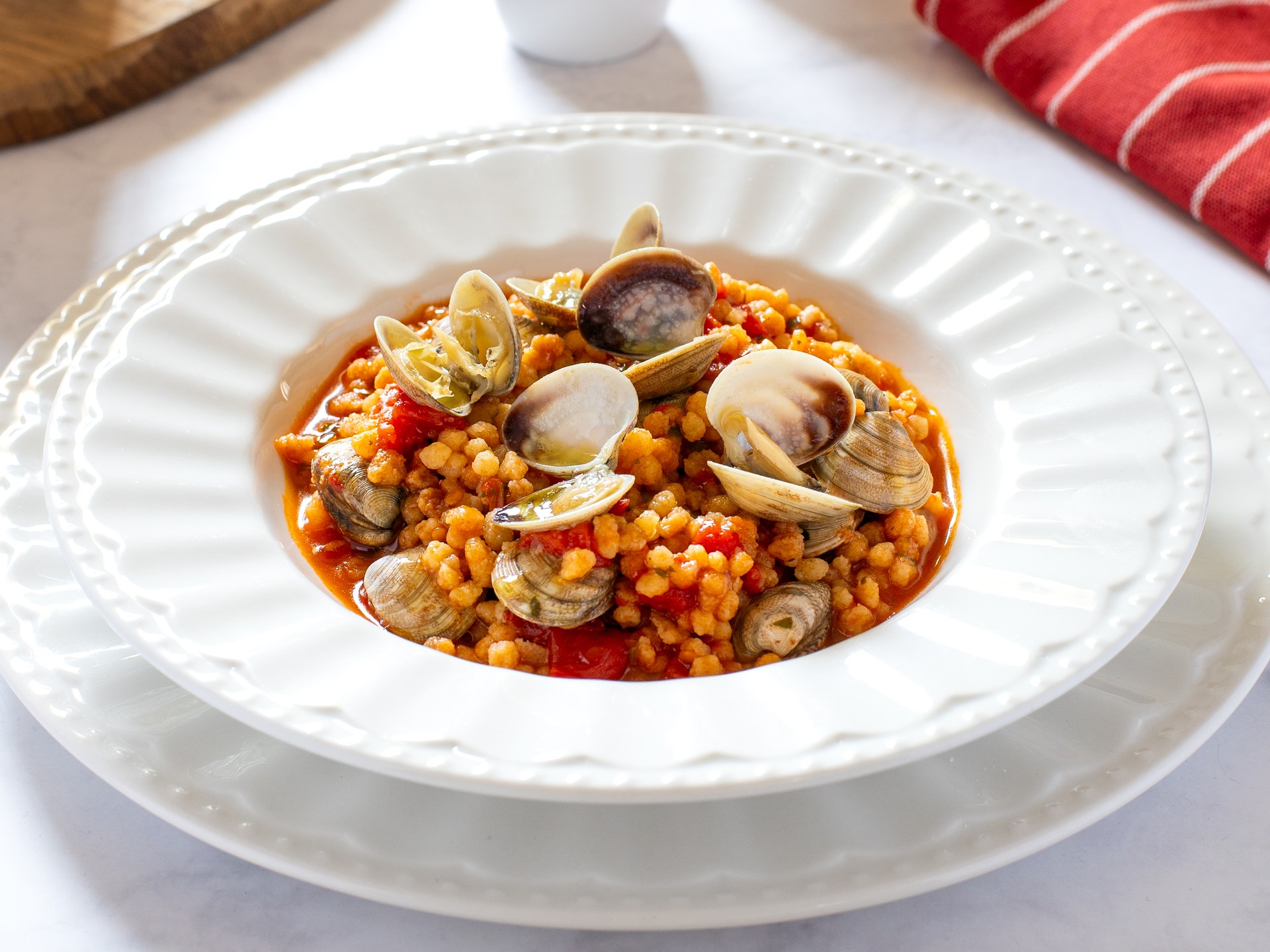 Fregola aux palourdes