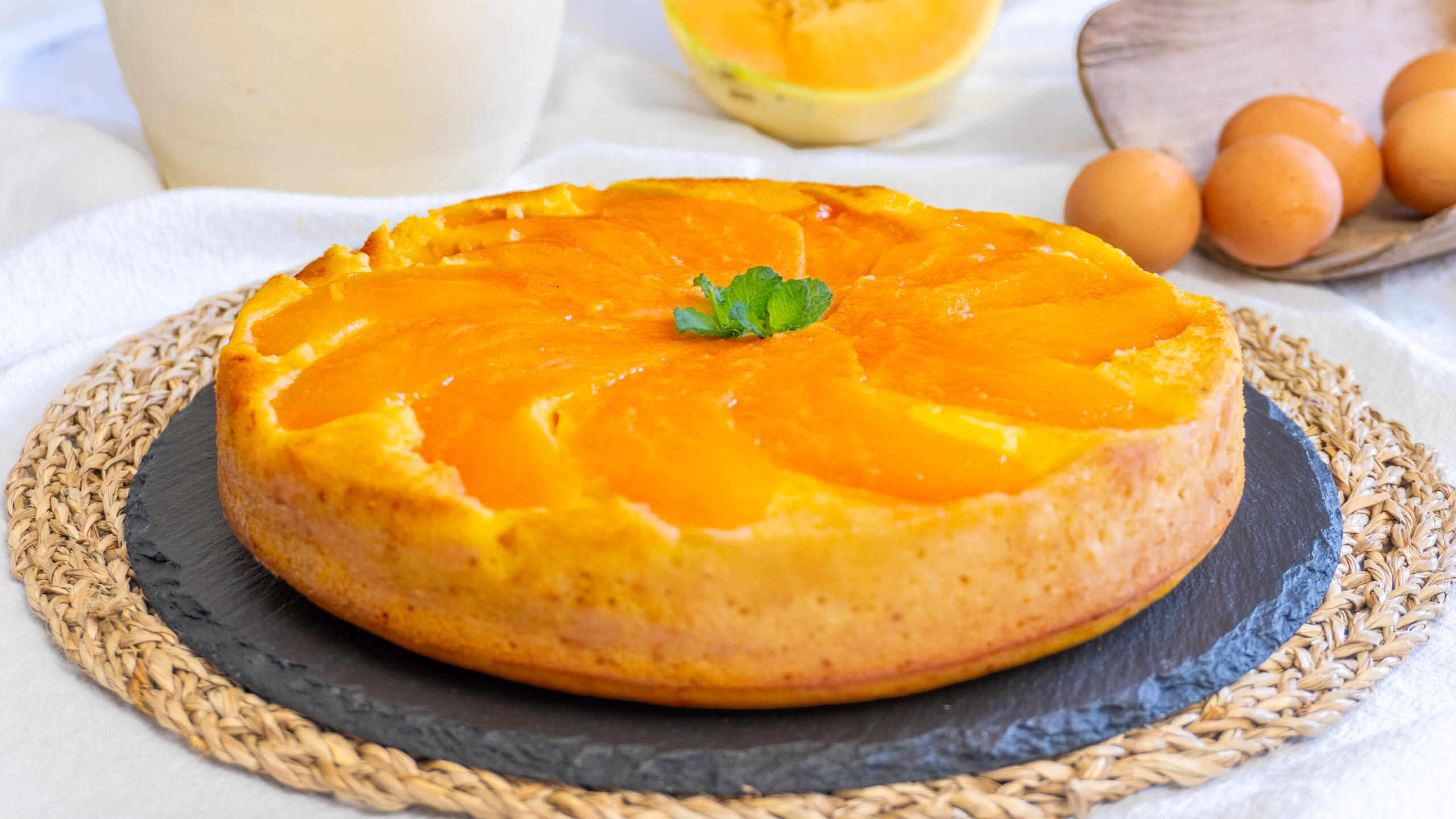 Gâteau au melon