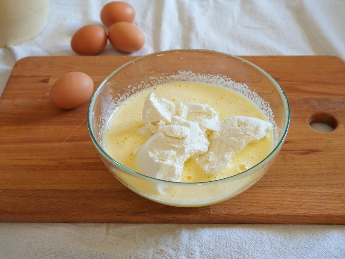 Gâteau moelleux à la ricotta et aux oranges - étape 2
