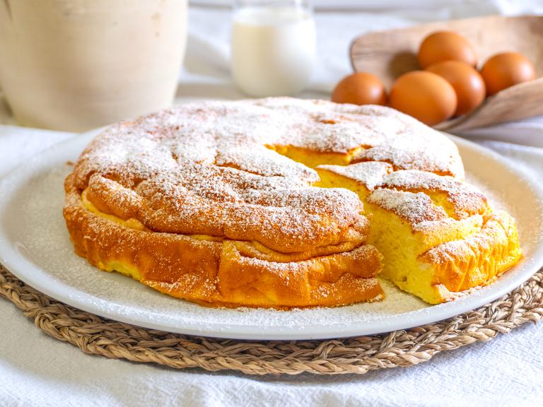 Gâteau nuage au yaourt grec