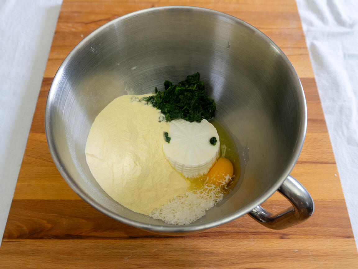 Gnocchis à la ricotta et aux épinards - étape 3