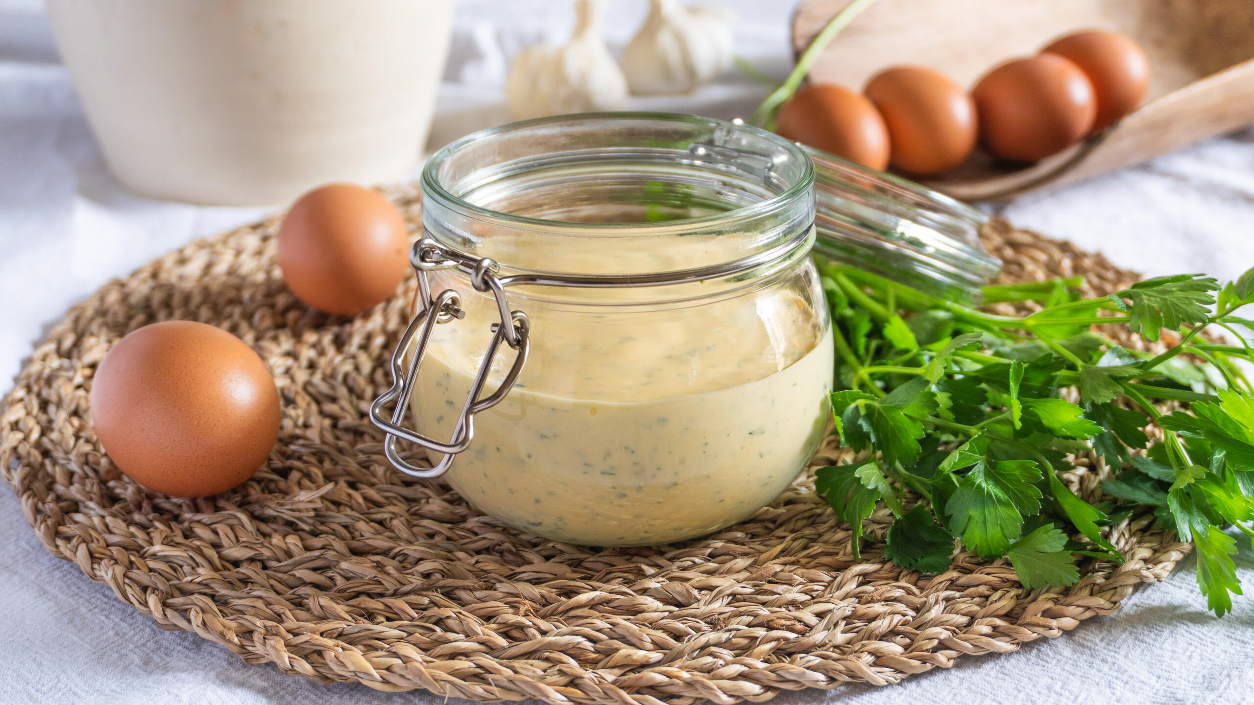 Mayonnaise au persil