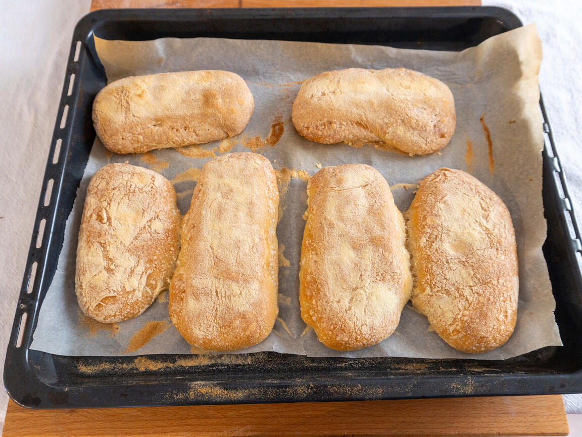 Pain ciabatta - étape 9