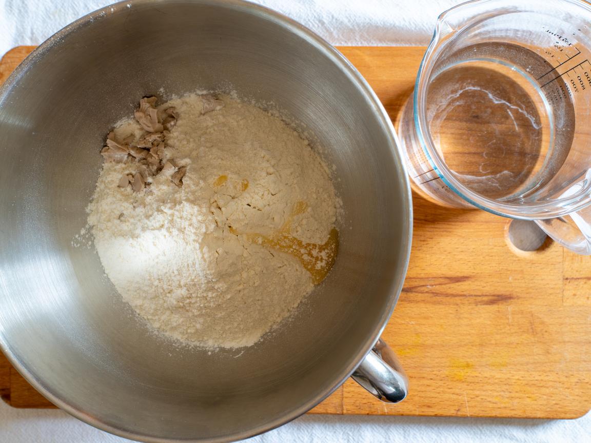 Pain de mie - étape 1