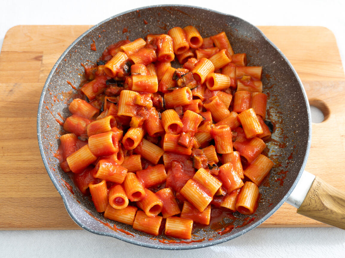 Pasta alla Norma - étape 6