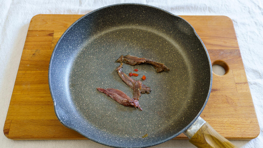 Pasta alla puttanesca - étape 2