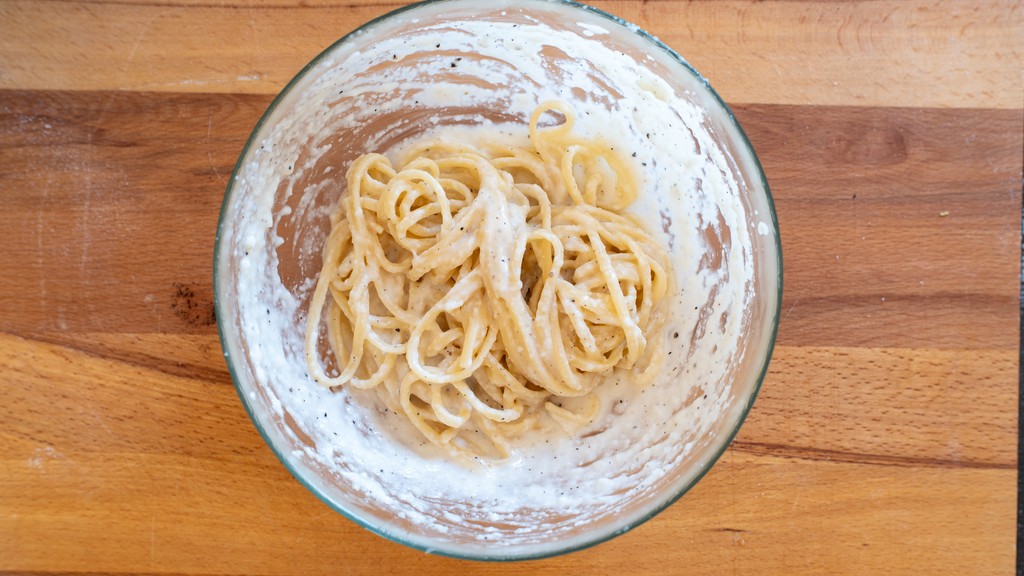 Pâtes cacio e pepe