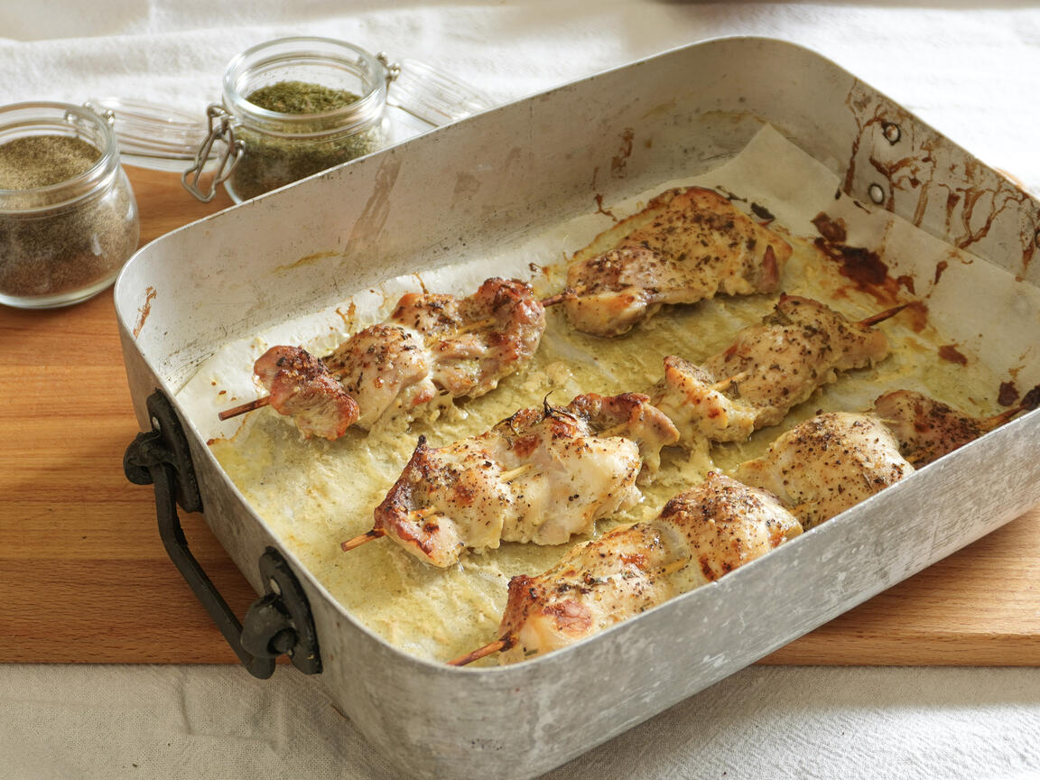 Poulet à la moutarde et au yaourt - étape 6