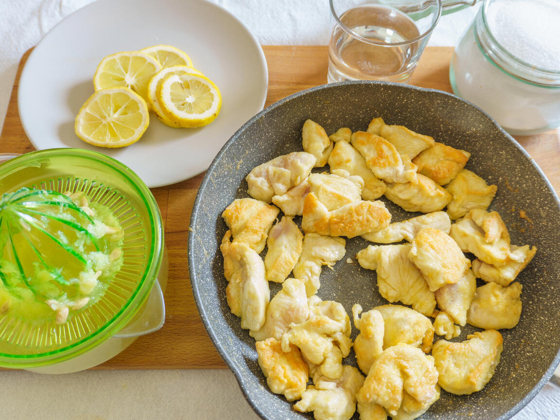 Poulet au citron - étape 5