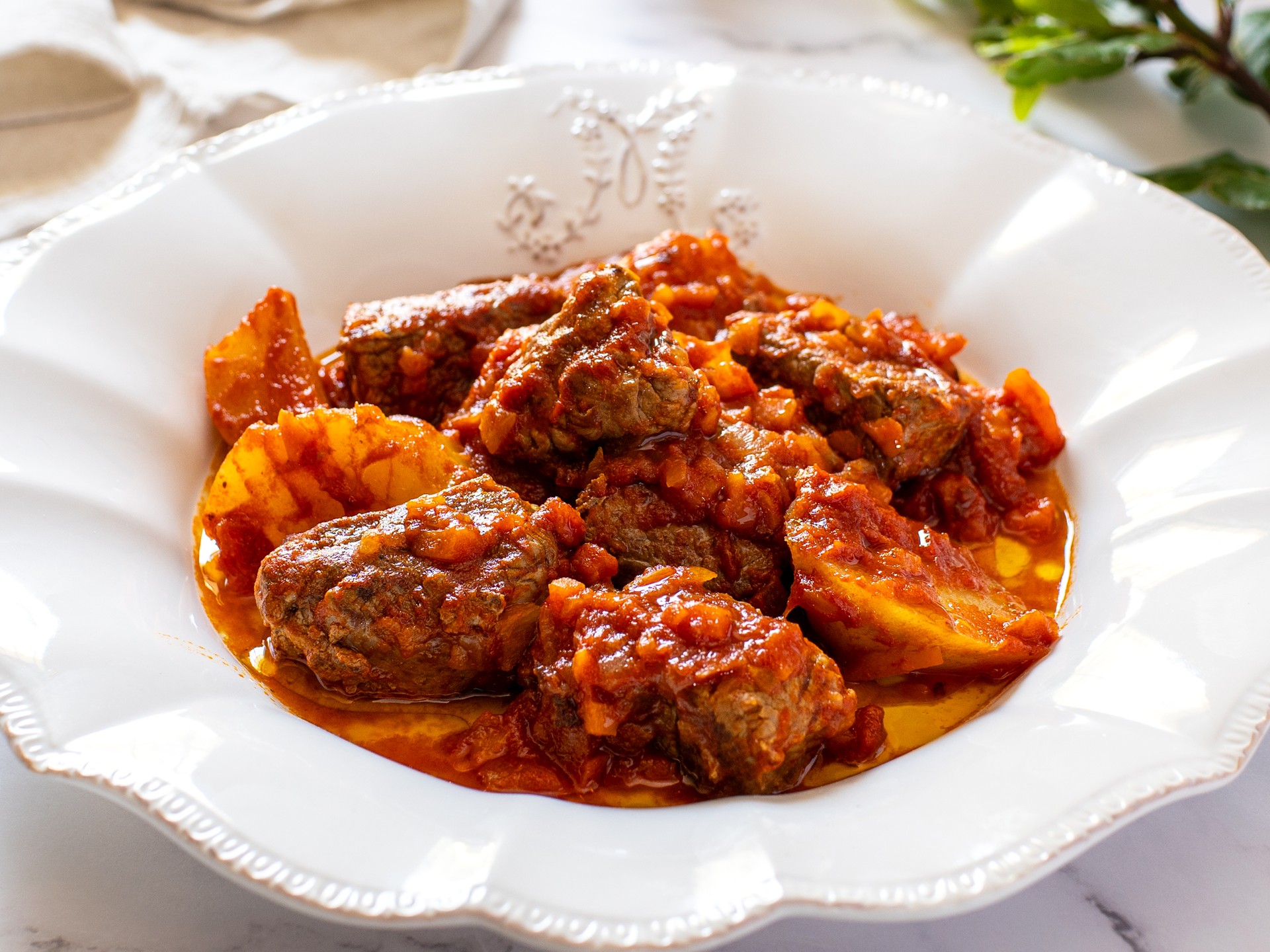 Ragoût de viande de bœuf