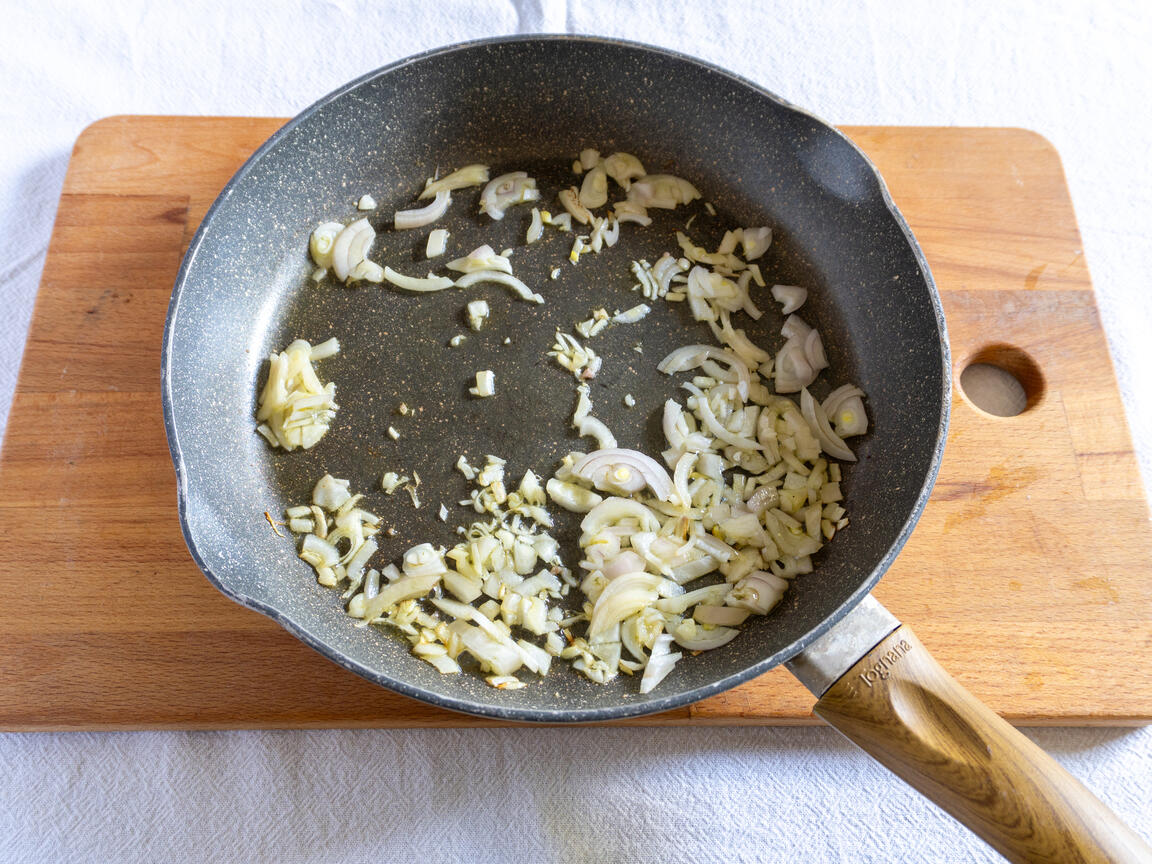 Risotto à la saucisse - étape 2
