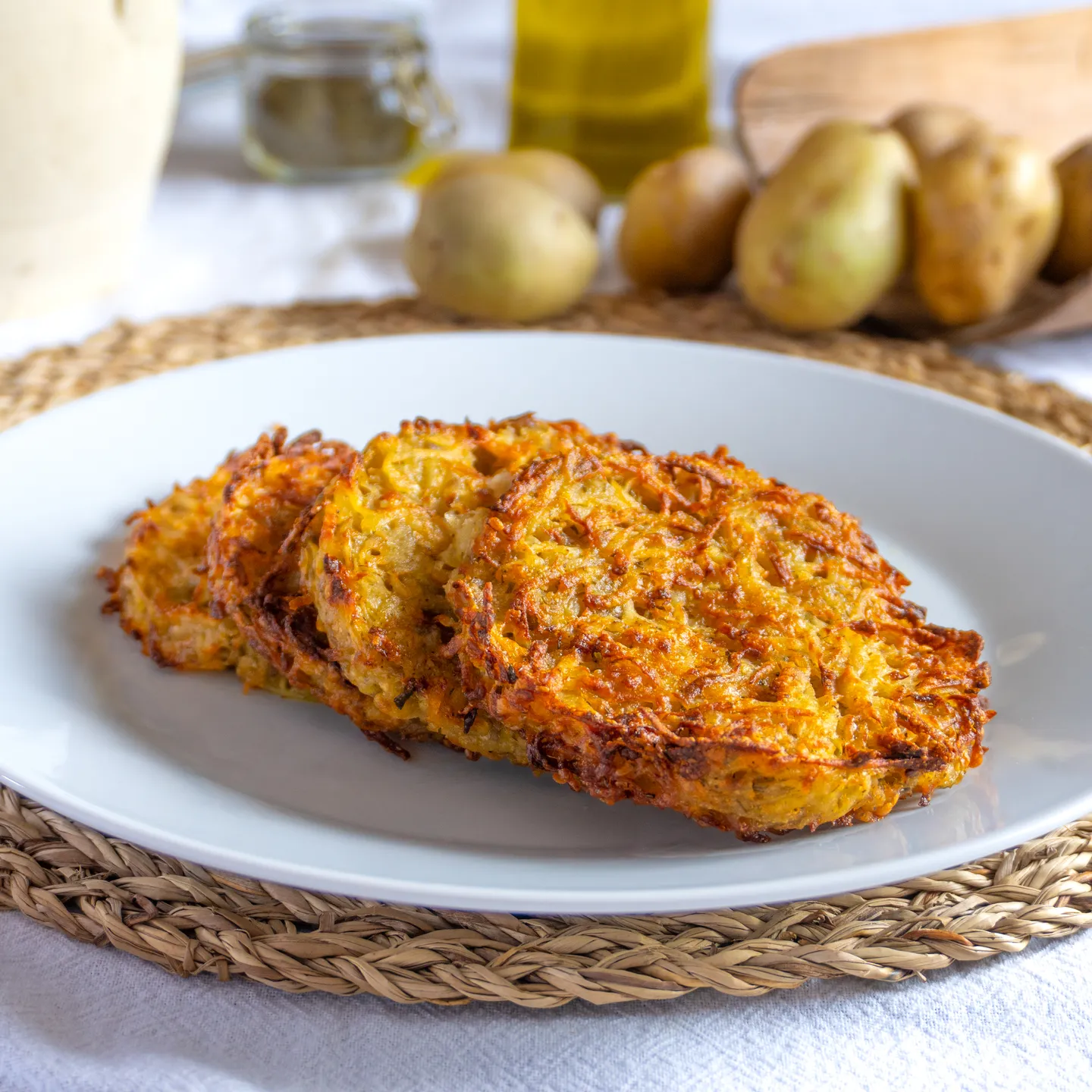 Recette Rösti de pommes de terre à la friteuse à air
