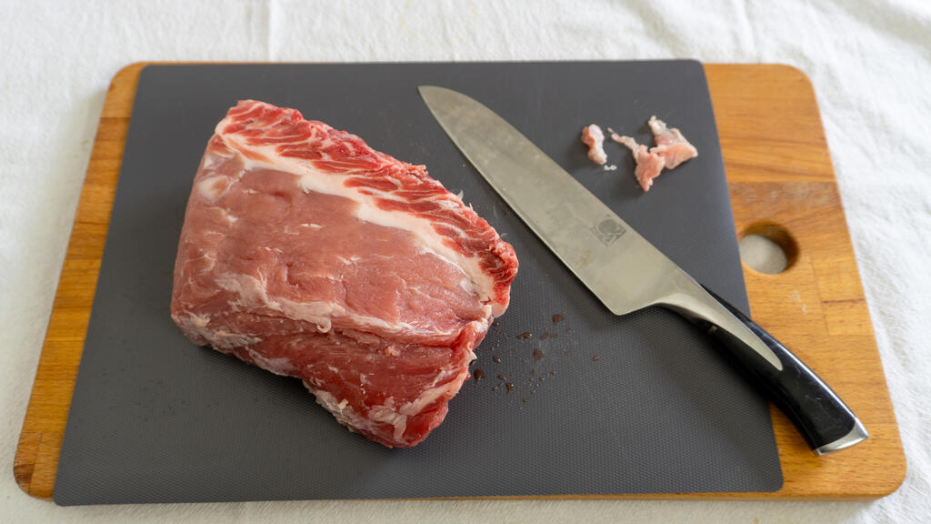 Rôti de porc au four - étape 1