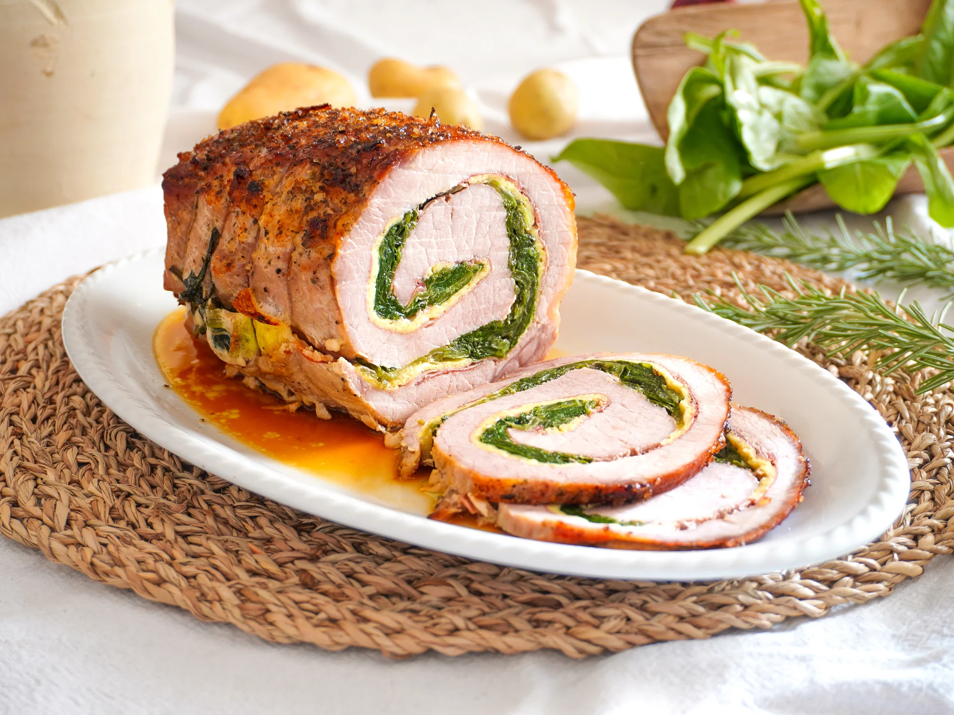 Recette Roulé de porc