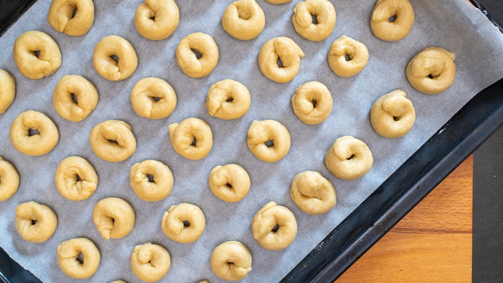 Taralli apuliens friables
