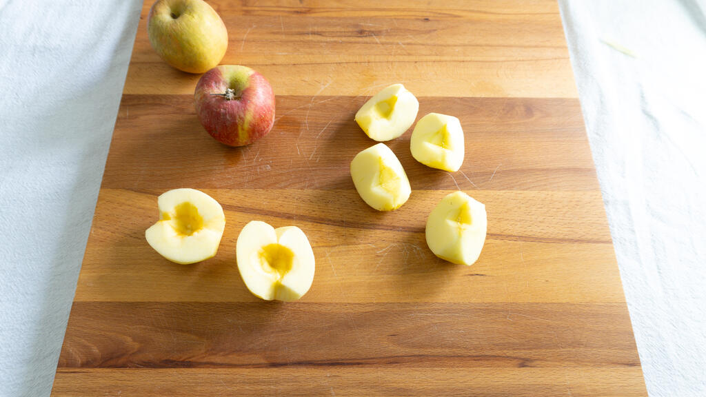 Tarte Tatin - étape 1