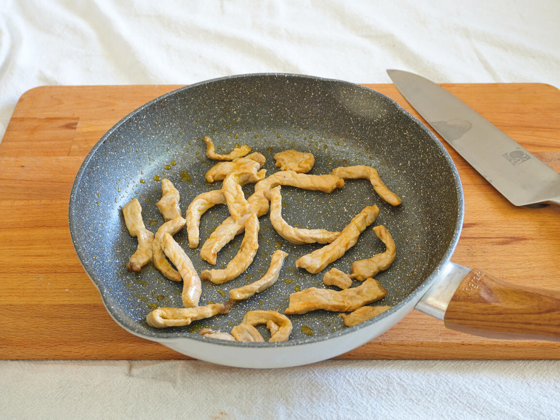 Tortellini bolognais en bouillon - étape 1