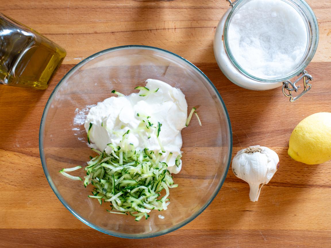 Tzatziki - étape 3