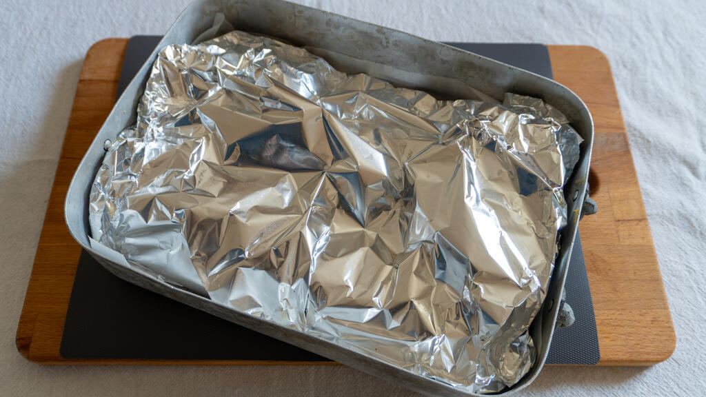 Échine de porc à la moutarde avec crème de carottes