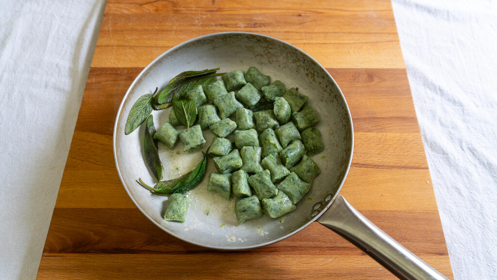Gnocchis à la ricotta et aux épinards