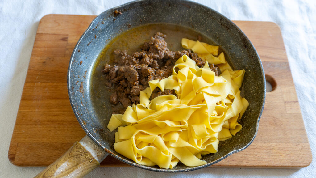 Pappardelle au ragù de canard