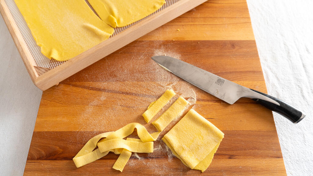 Pâtes fraîches aux œufs