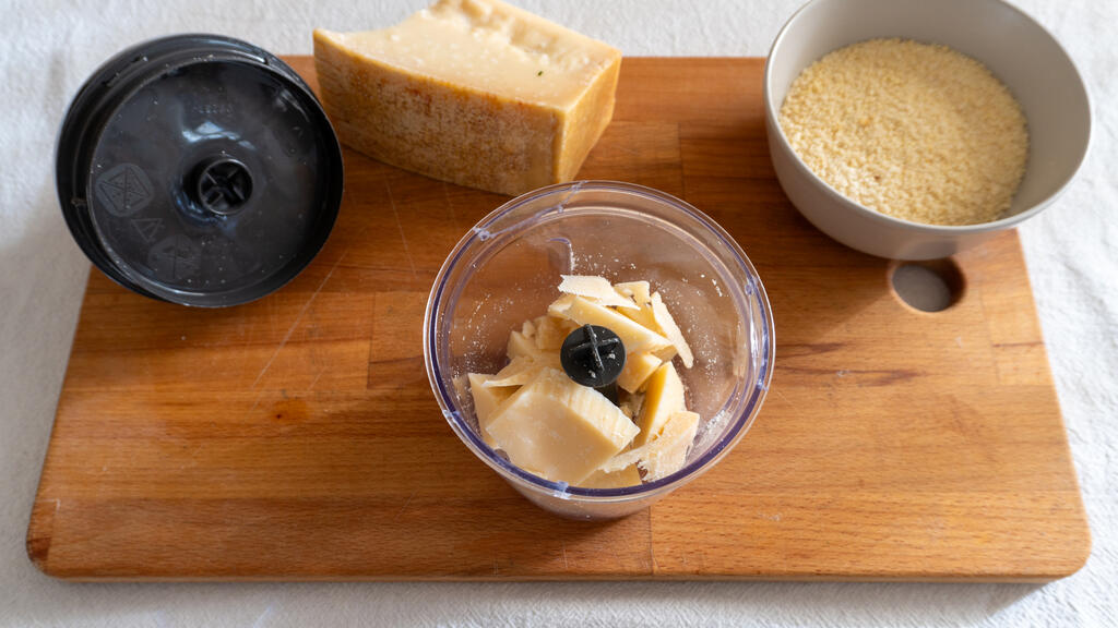 Pesto d'aubergines et d'amandes