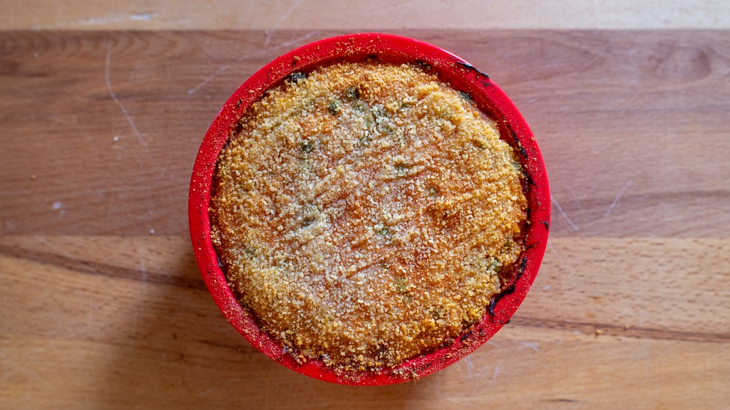 Timbale de riz aux petits pois