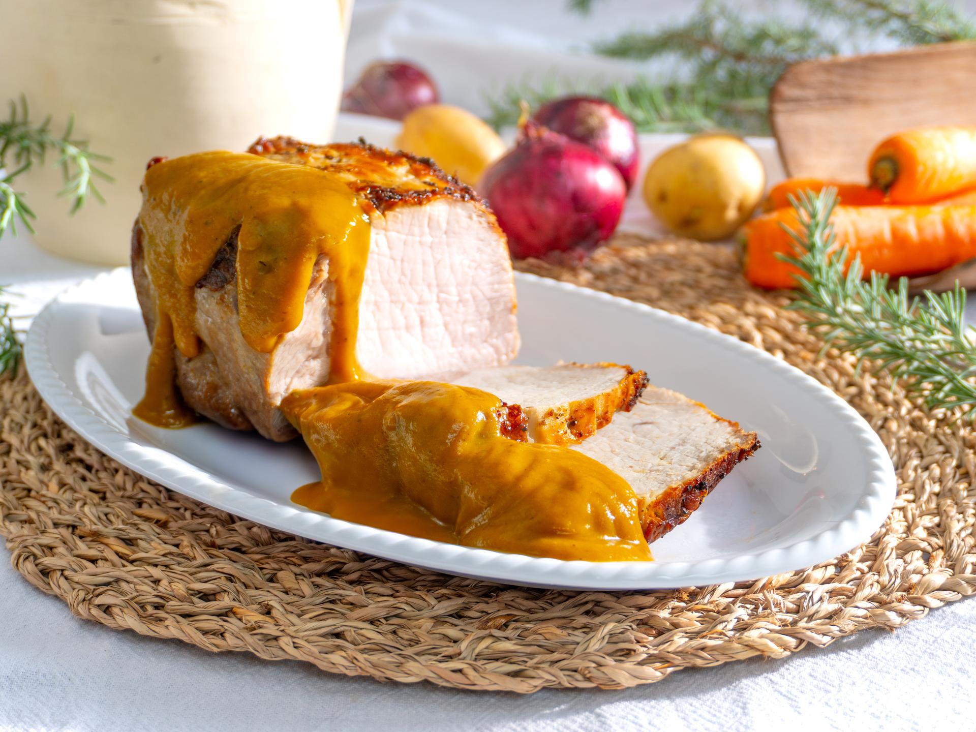 Arrosto di maiale al forno