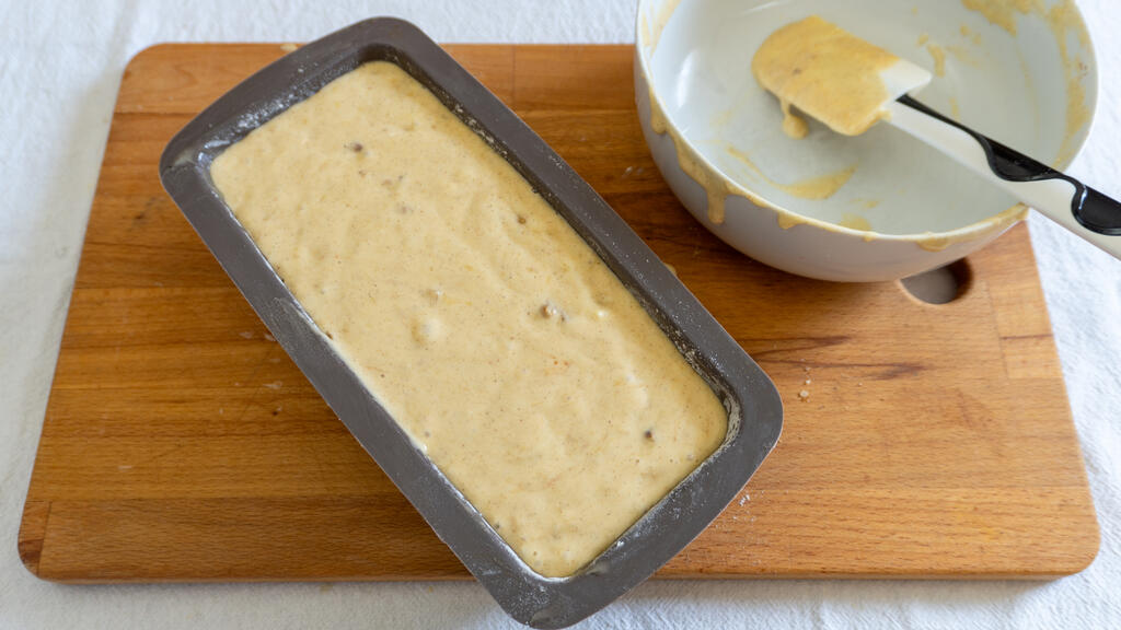 Banana bread senza burro - passo 7