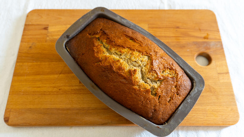 Banana bread senza burro - passo 8