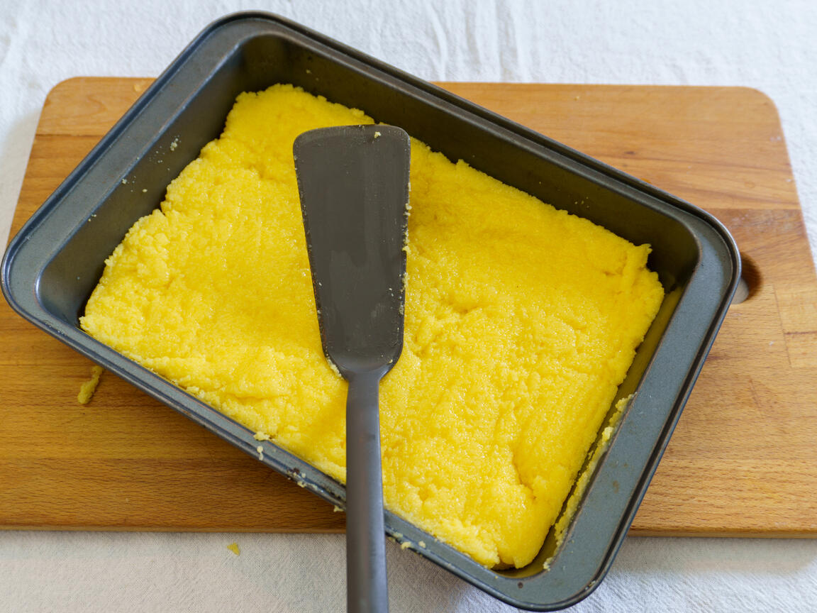 Bastoncini di polenta al forno - passo 3