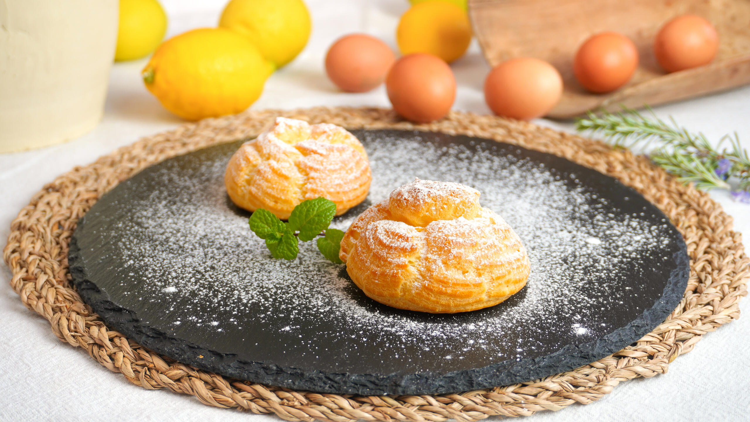 Bignè alla crema
