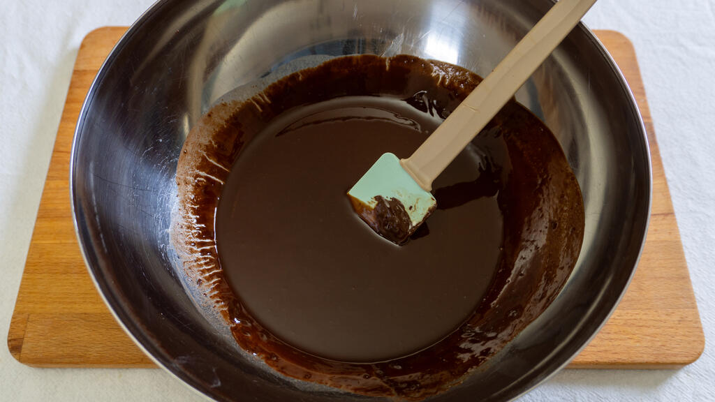 Brownies al cioccolato e noci - passo 1