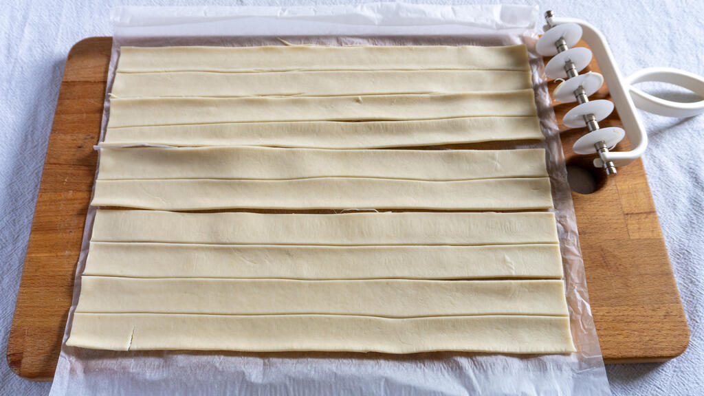 Cannoncini alla crema - passo 1