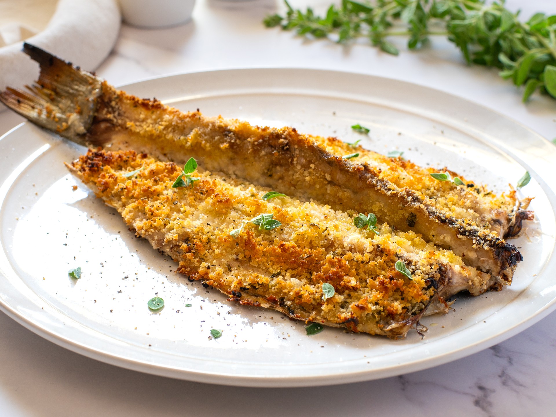 Cefalo al forno